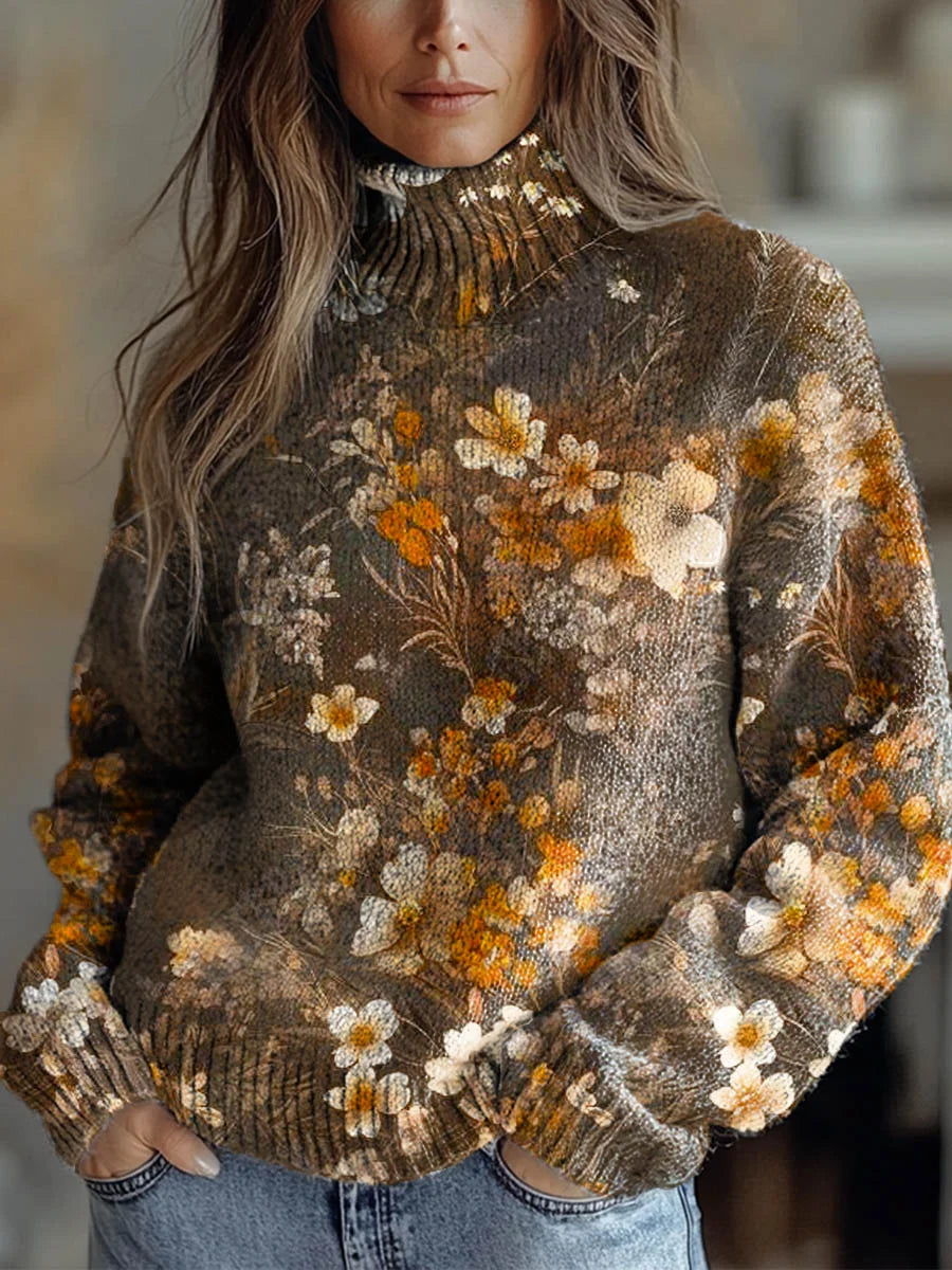 Thalira™ - Cozy Autumn Turtleneck Sweater