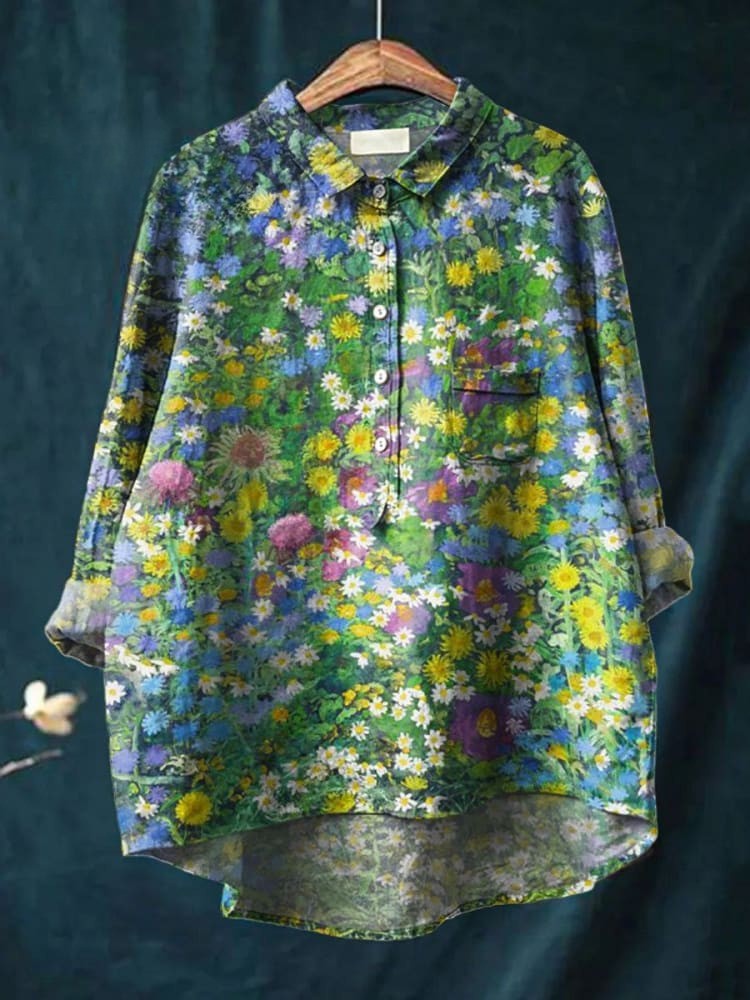 Grace™ - Floral Garden Shirt