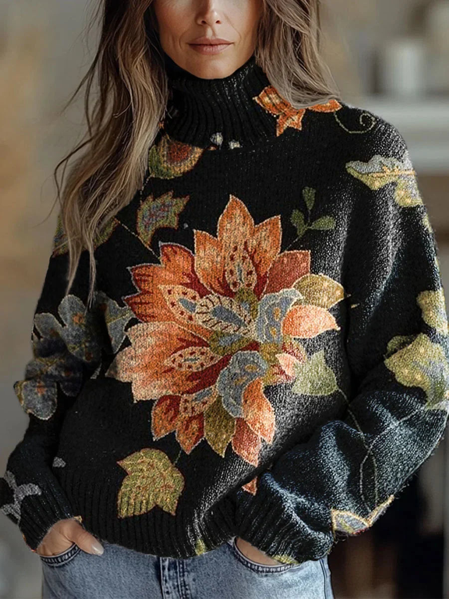 Sylara™ - Cozy Autumn Turtleneck Sweater