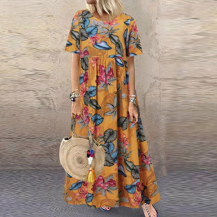 Isla™ - Elegant Floral Dress for Comfort
