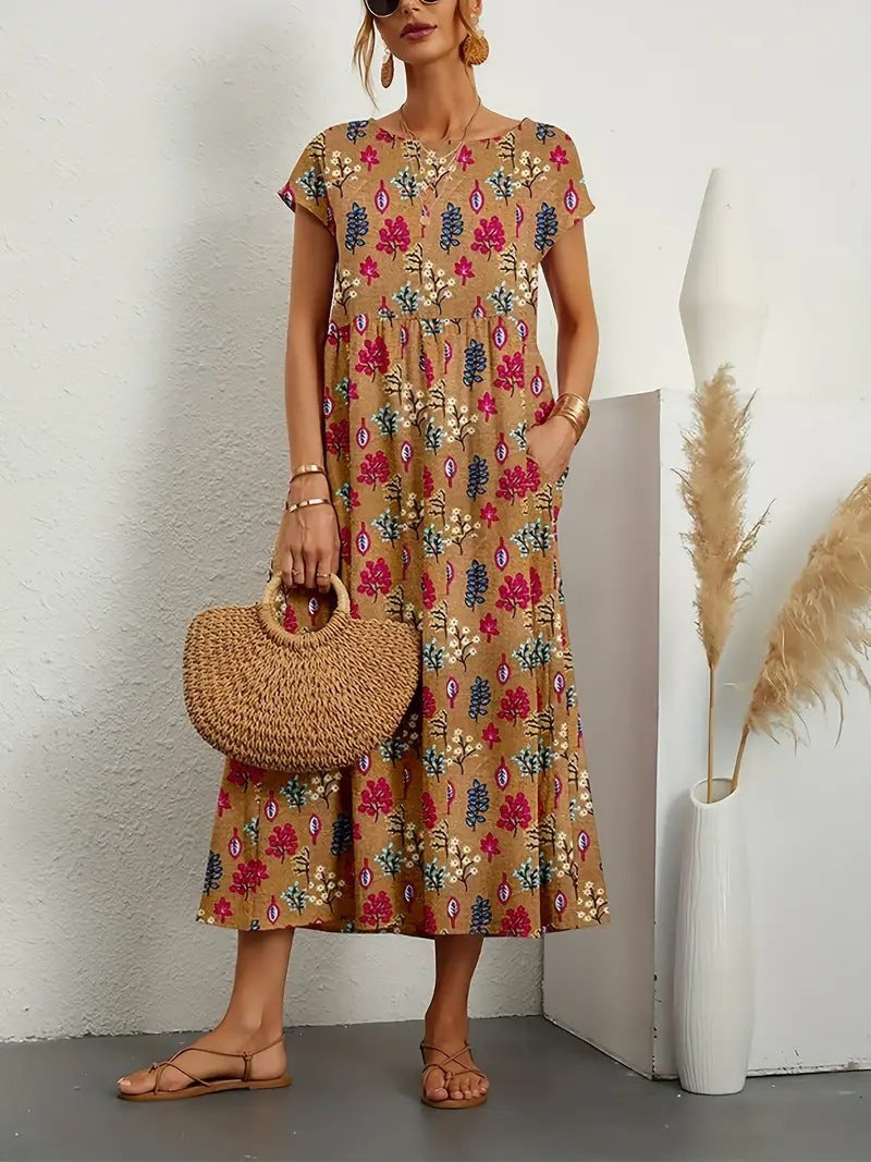 Josephine™ - Graceful Floral Dress