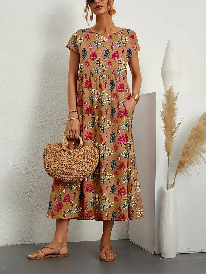Josephine™ - Graceful Floral Dress