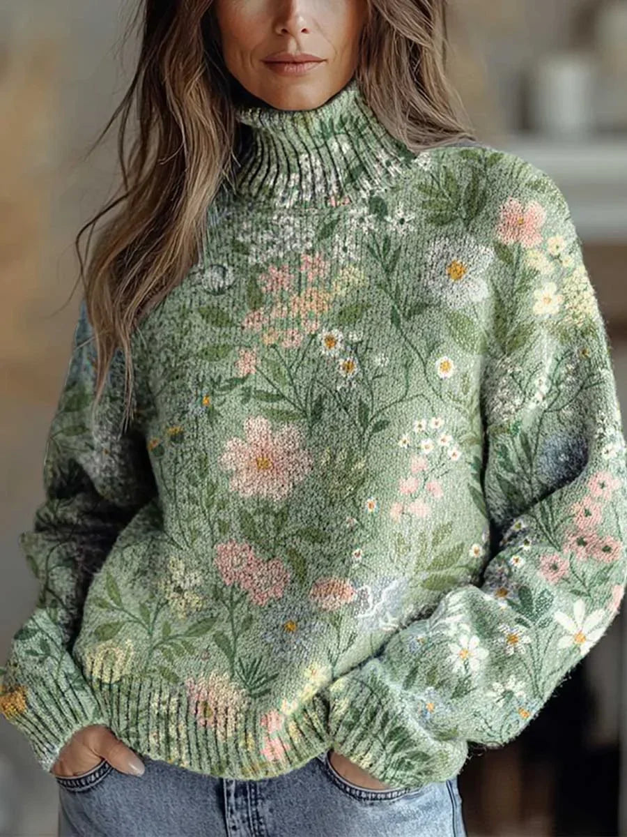 Galira™ - Cozy Autumn Radiance Turtleneck Sweater