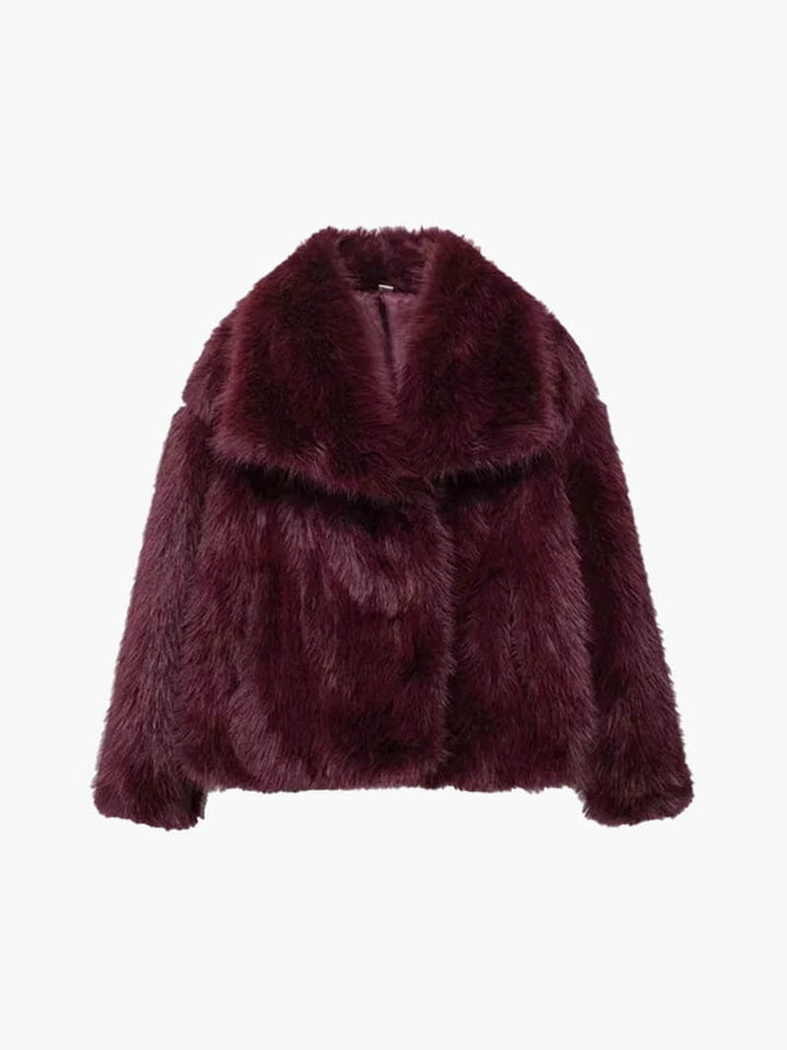 Jenna™ - Luxurious Faux Fur Coat