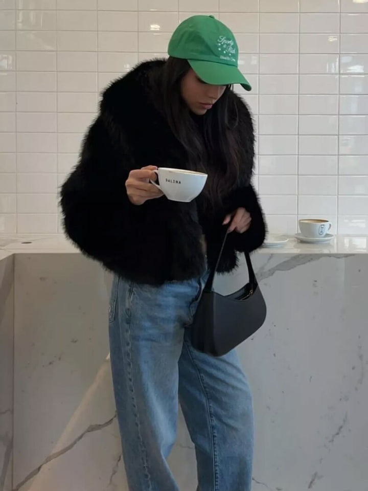 Jenna™ - Luxurious Faux Fur Coat