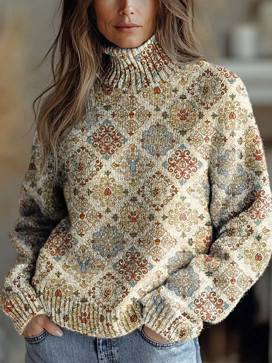 Cyrine™ - Cozy Autumn Turtleneck Sweater