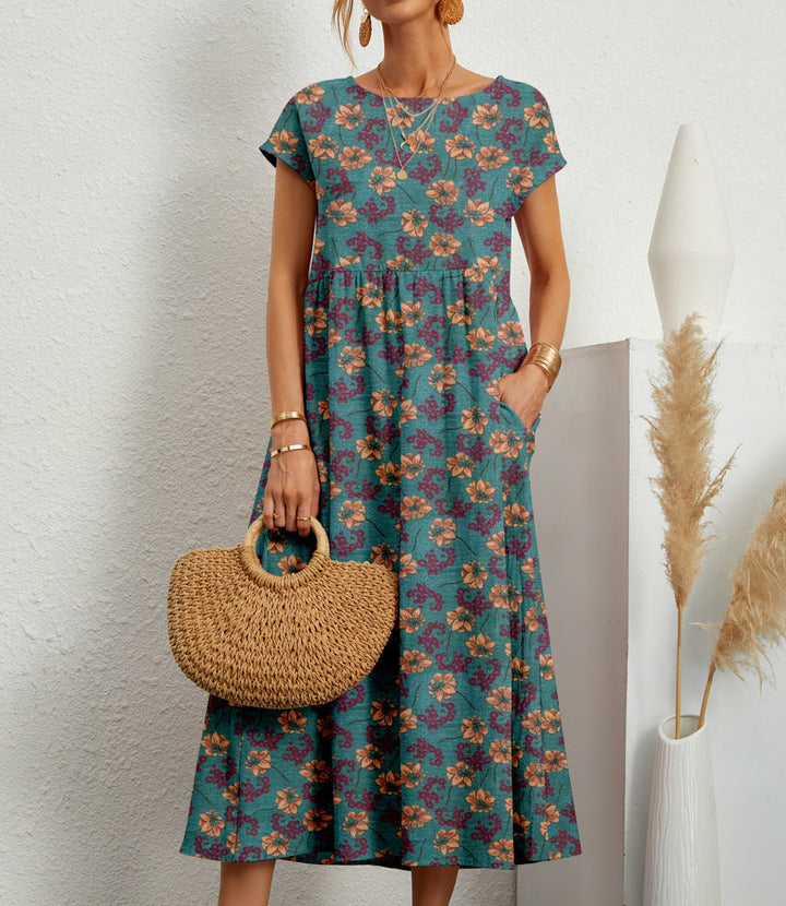 Josephine™ - Graceful Floral Dress