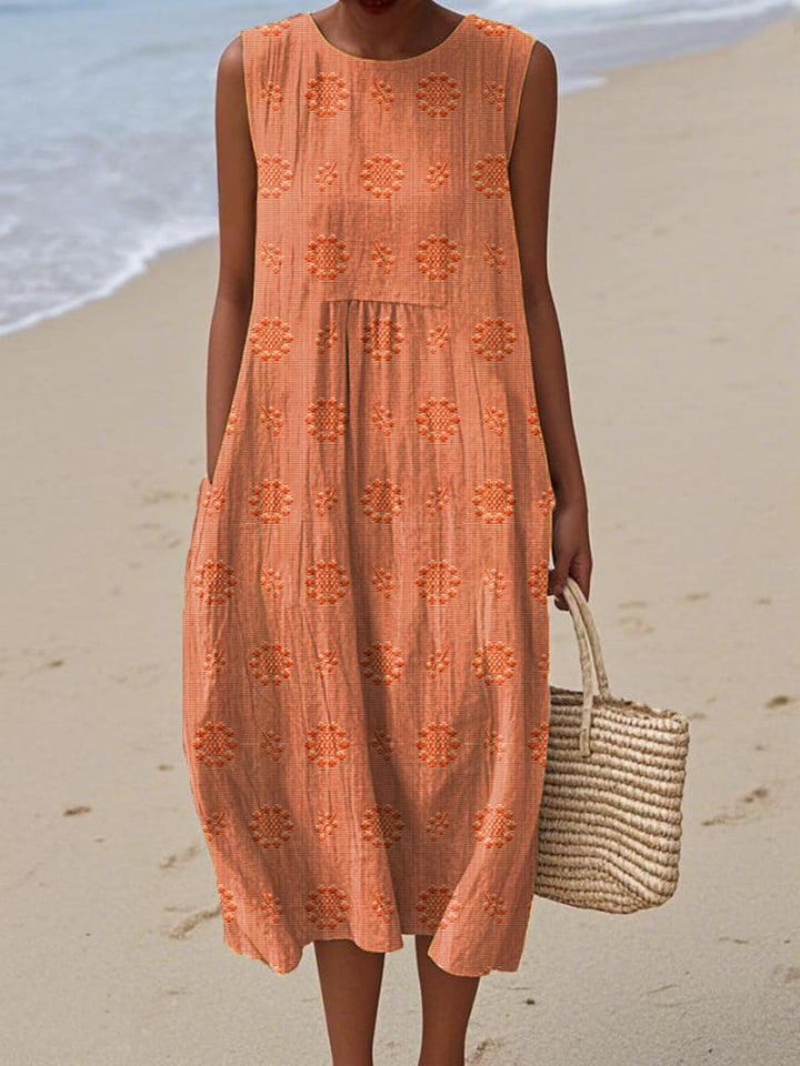 Anne™ - Easygoing Sleeveless Pocket Dress