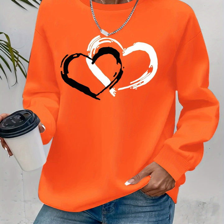 Sharyn™ - Chic Heart Sweater