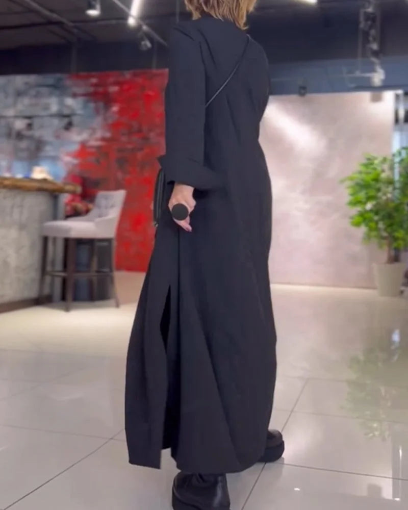 Vayla™ - Elegant Maxi Dress with Side Slits