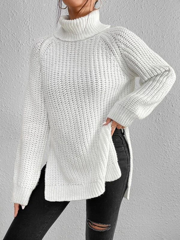 Ashlee™ - Cozy Chunky Knit Turtleneck Sweater
