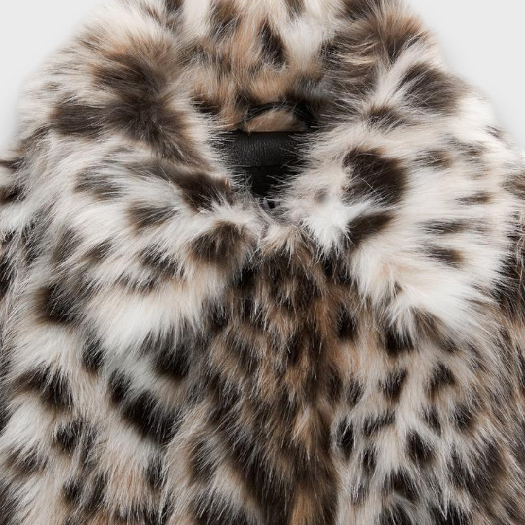 Mile™ - Luxe Eco-Fur in Rich Bordeaux