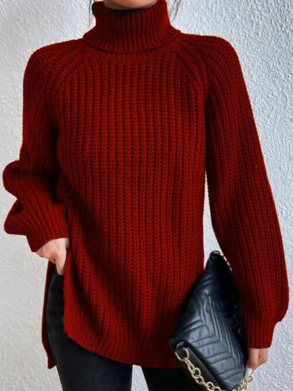 Ashlee™ - Cozy Chunky Knit Turtleneck Sweater