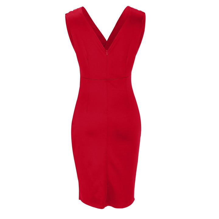 Kiona Dress™ - Sophisticated Fit with V-Neckline and Side Slit