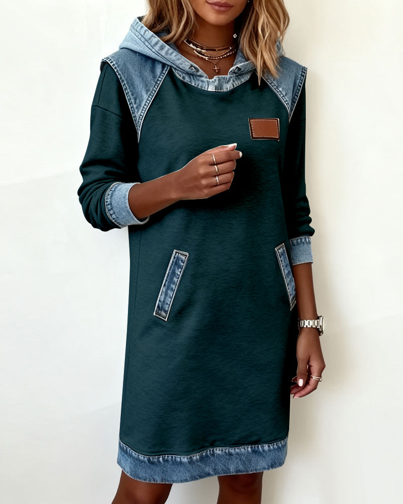Niva™ - Chic Hooded Dress with a Versatile Design