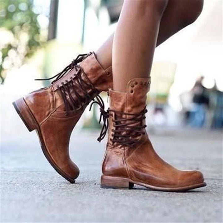 Anita™ - Chic Leather Booties
