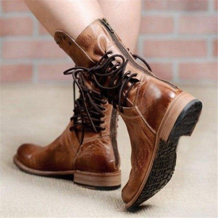 Anita™ - Chic Leather Booties