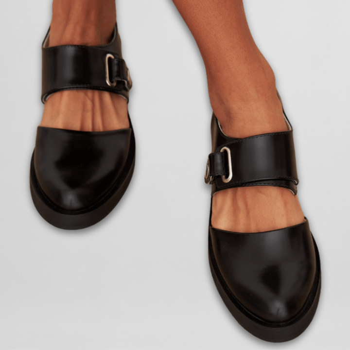 Sara™ - Timeless Mary Janes with Adjustable Buckle