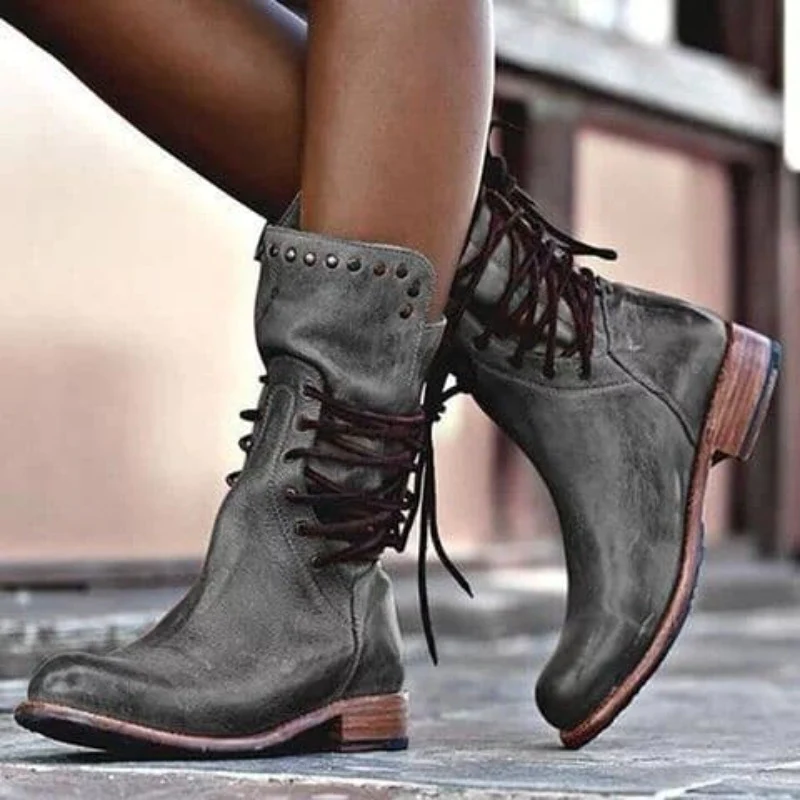 Anita™ - Chic Leather Booties