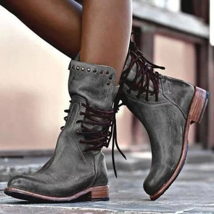 Anita™ - Chic Leather Booties