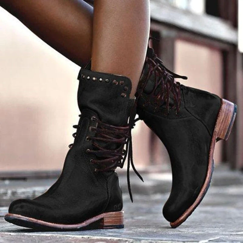 Anita™ - Chic Leather Booties