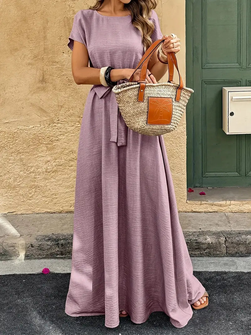 Clara™ - Everyday A-Line Drape Dress