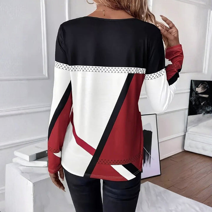 Clara™ - Relaxed Fit Top with Eye-Catching Design