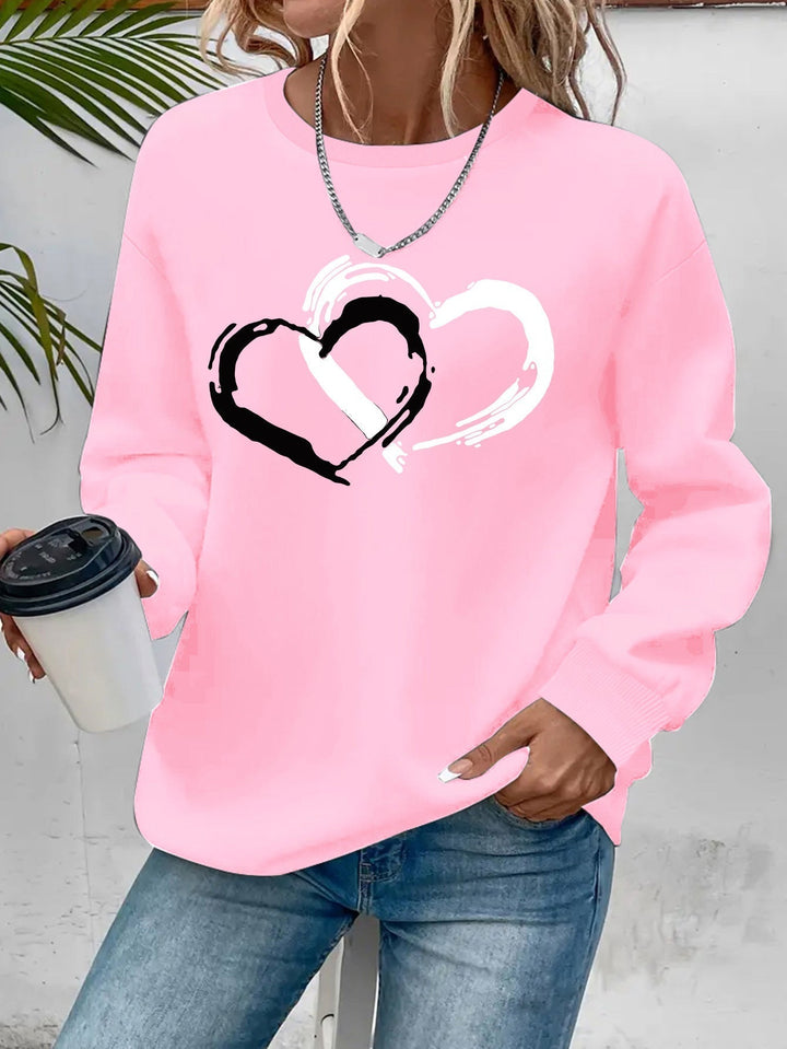 Sharyn™ - Chic Heart Sweater