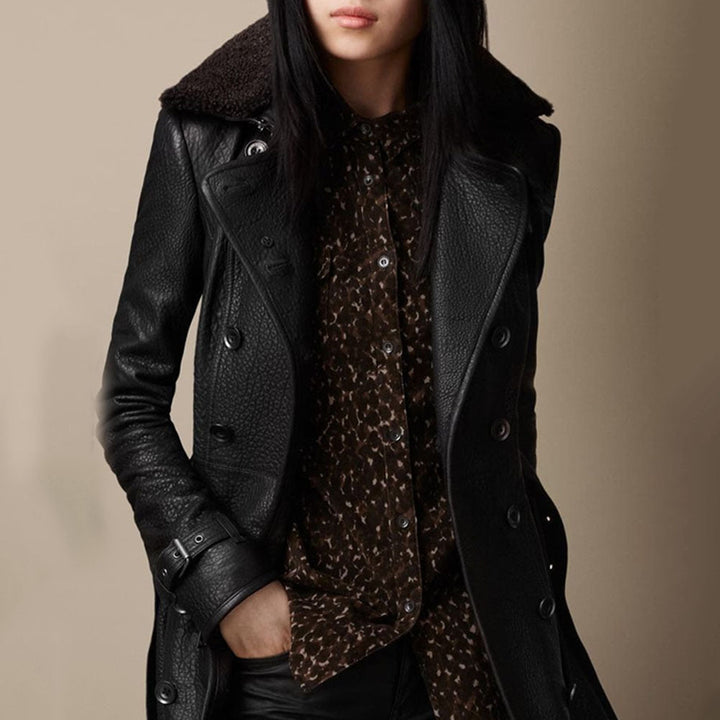Victoria™ - Luxurious Vegan Leather Jacket