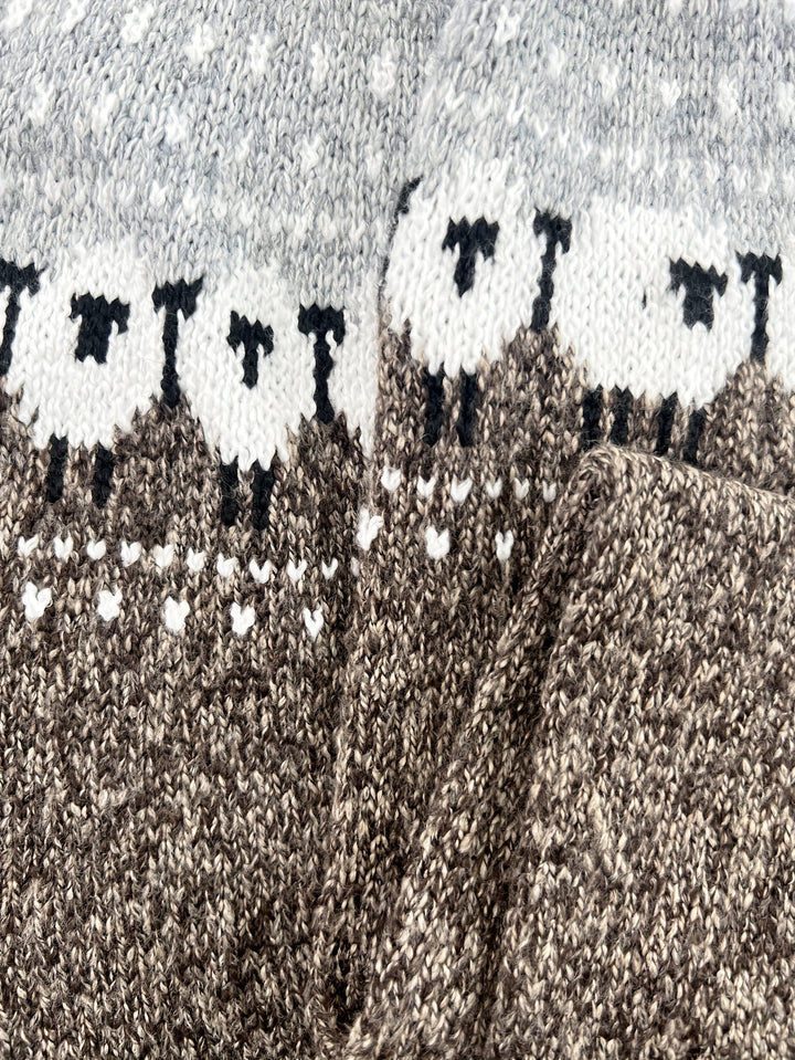 Nordic™ - Stylish Winter Sweater with Sheep Jacquard Design