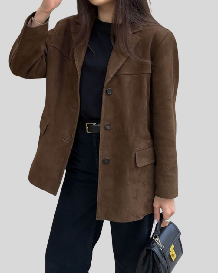 Birgitta™ - Timeless Vintage Blazer with Opulent Detailing