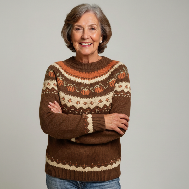 Marion™ - Retro Icelandic Sweater