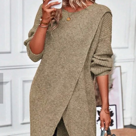 Olivia™ - Cozy Knit Maxi Dress