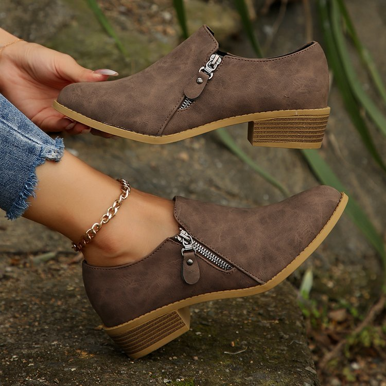 Loly™ - Orthopedic Boots with Side Zipper