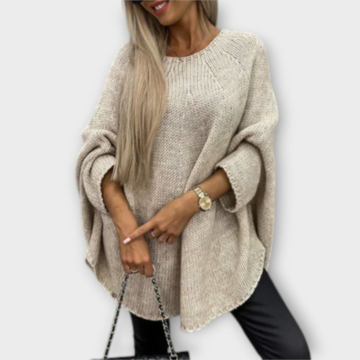 Isabelle™ - Elegant Women's Round Neck Sweater
