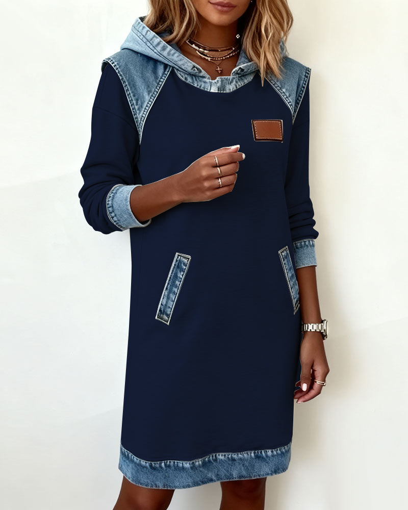 Niva™ - Chic Hooded Dress with a Versatile Design