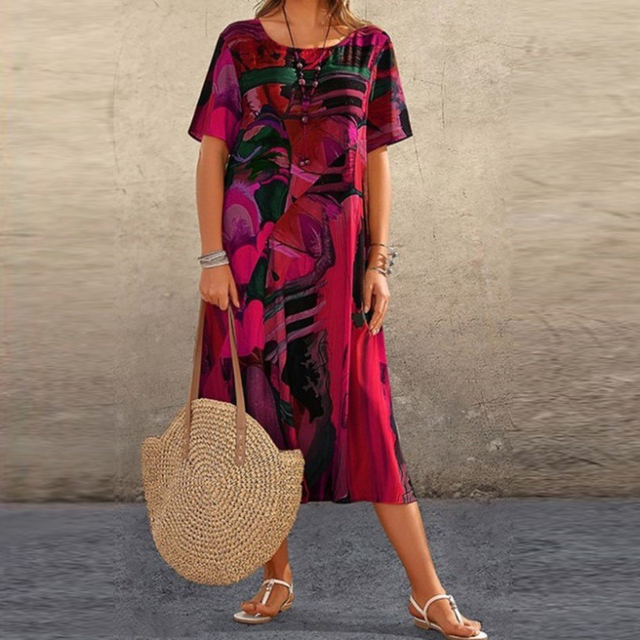 Hannah™ - Chic Vibrant Dress