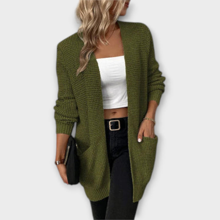 Nancy™ - Cozy Knit Cardigan with Pockets