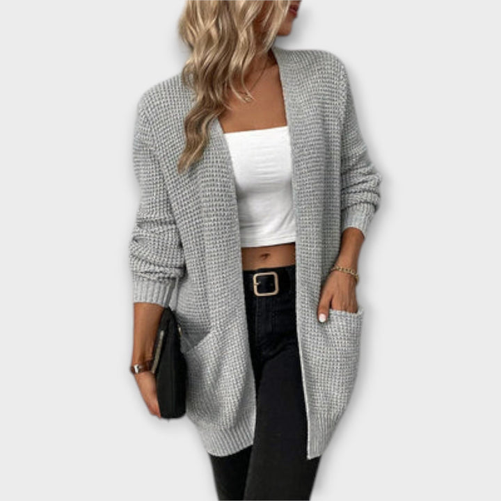 Nancy™ - Cozy Knit Cardigan with Pockets