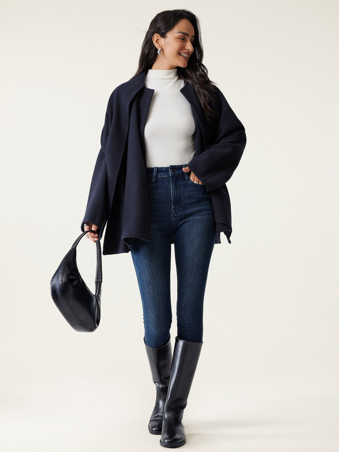 Fable™ - Oversized Coat with Adaptable Style