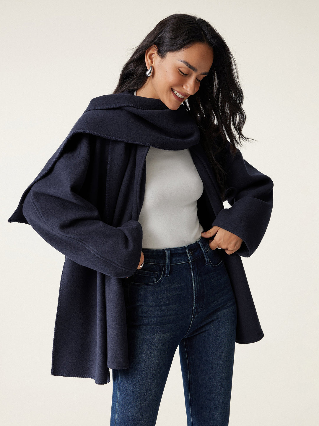 Fable™ - Oversized Coat with Adaptable Style