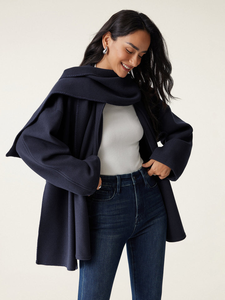 Fable™ - Oversized Coat with Adaptable Style