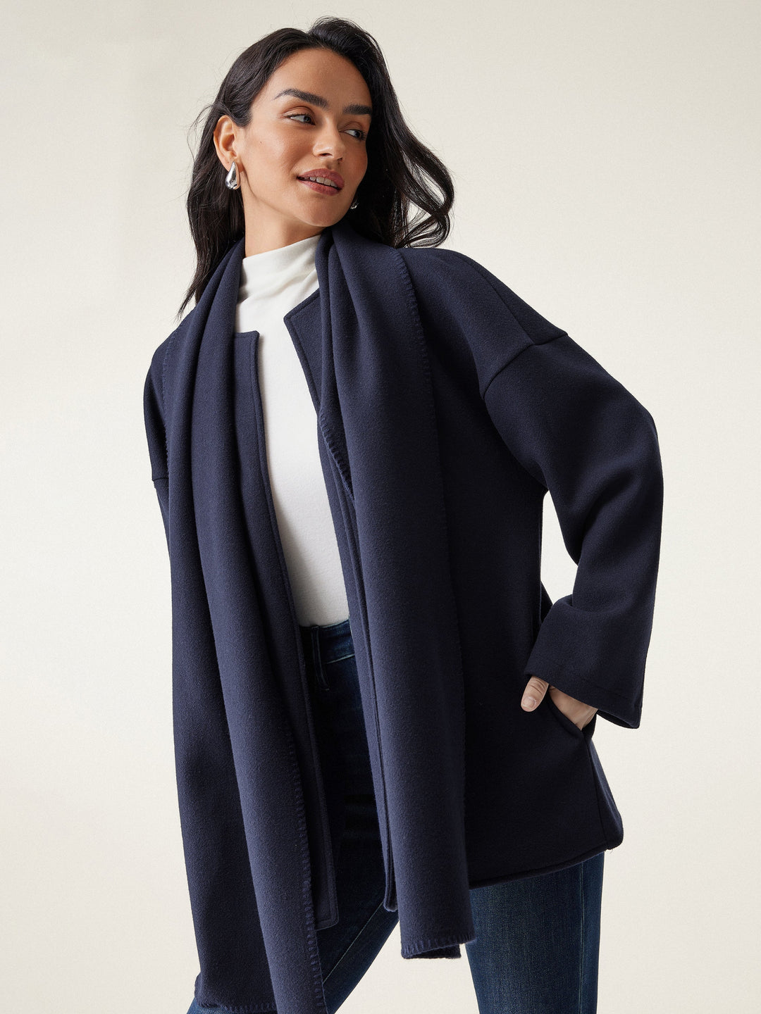 Fable™ - Oversized Coat with Adaptable Style