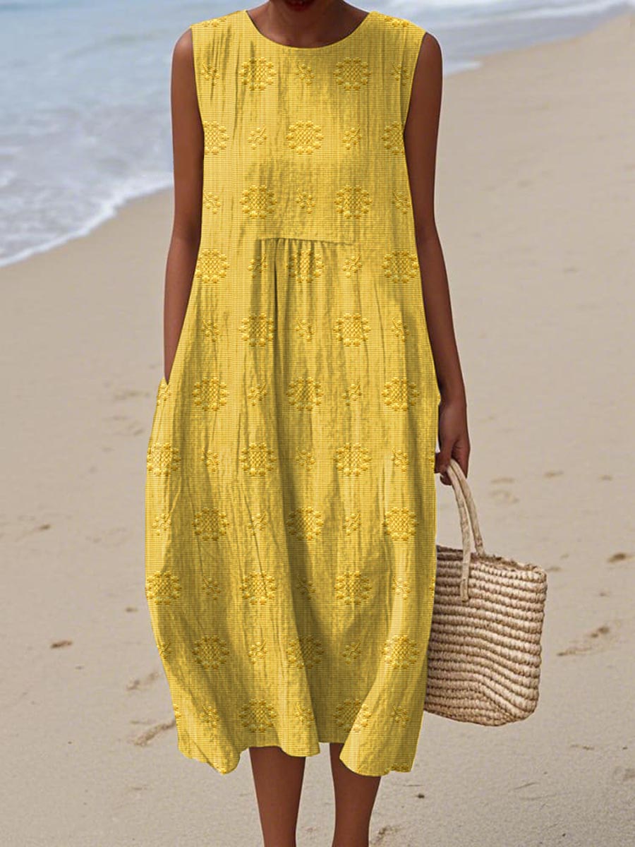 Anne™ - Easygoing Sleeveless Pocket Dress