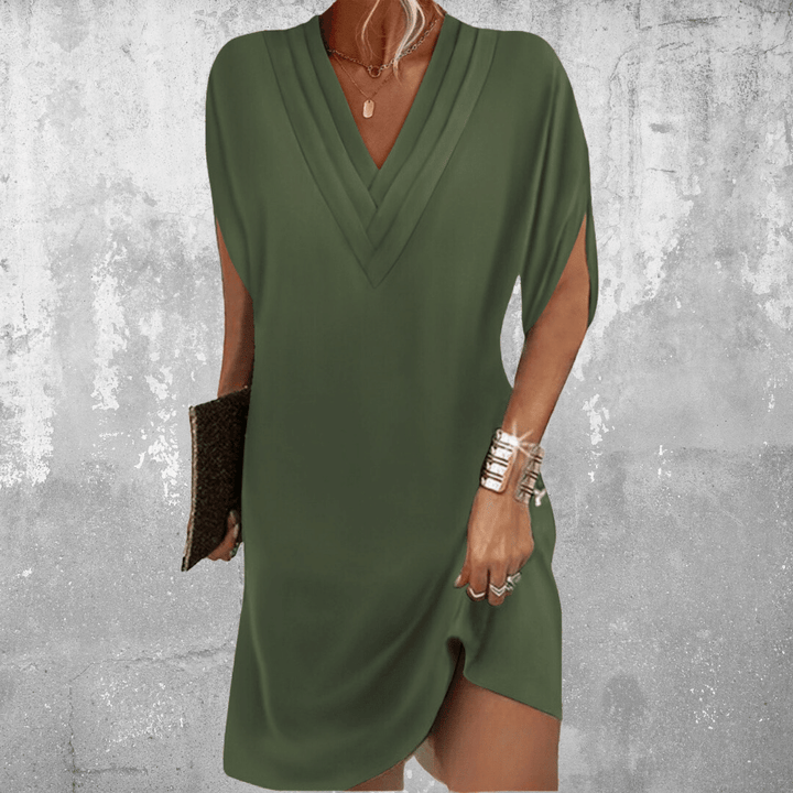 Amelia™ - Elegant Dress with Belly Coverage