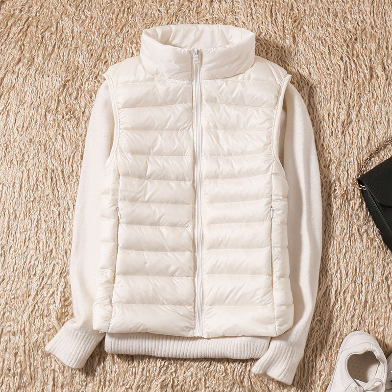 Galora™ - Waterproof Down Vest with White Duck Fill