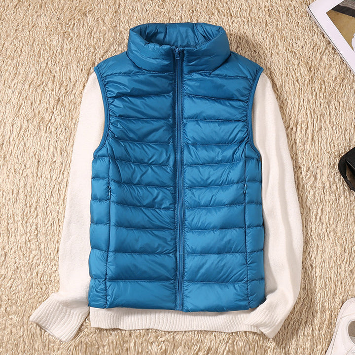 Galora™ - Waterproof Down Vest with White Duck Fill