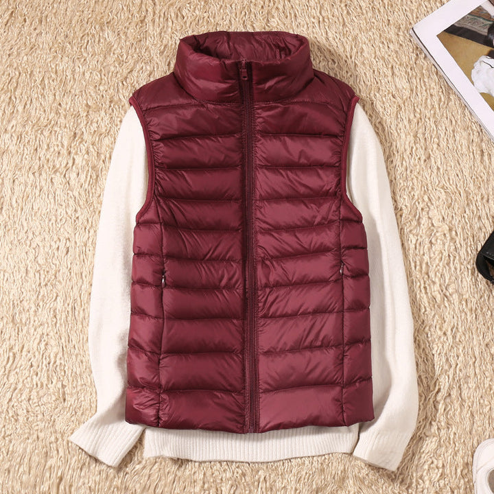 Galora™ - Waterproof Down Vest with White Duck Fill