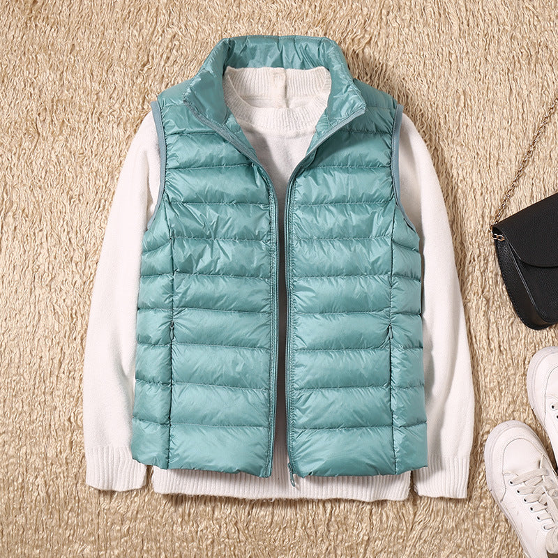 Galora™ - Waterproof Down Vest with White Duck Fill