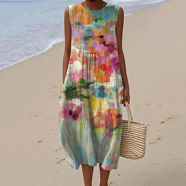 Mireya™ - Retro-Inspired Vibrant Dress